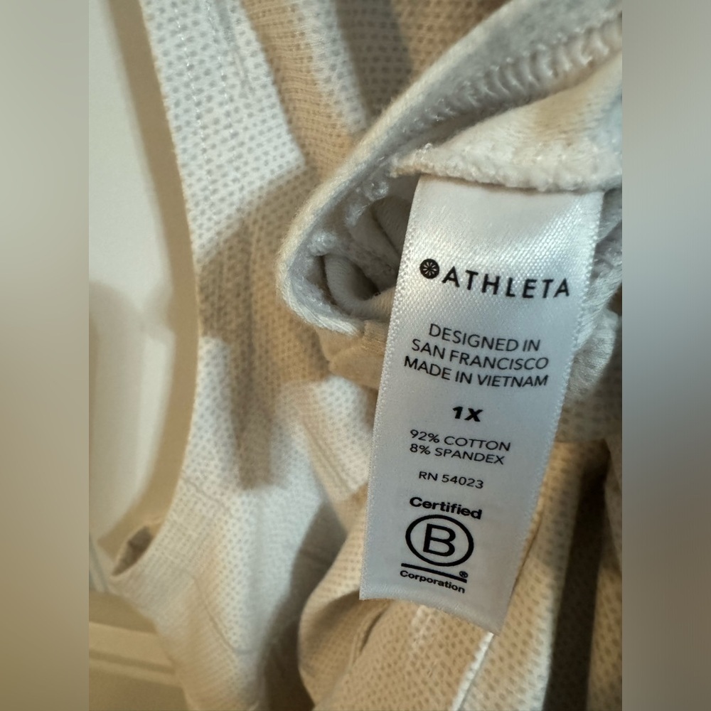Athleta Farallon Printed Romper Spliced Magic Veil Gray - Picture 4 of 7